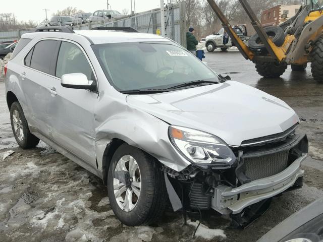 2GNFLFEK7G6259706 - 2016 CHEVROLET EQUINOX LT SILVER photo 2