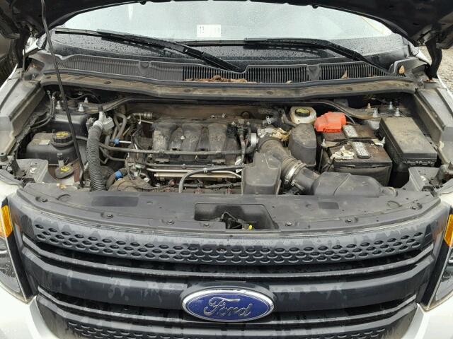 1FM5K8AR8FGB32401 - 2015 FORD EXPLORER P TAN photo 7