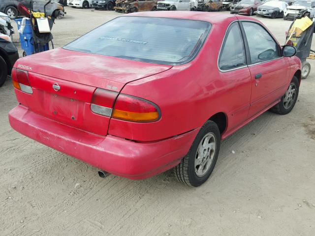 1N4AB42DXSC516444 - 1995 NISSAN 200SX BASE RED photo 4