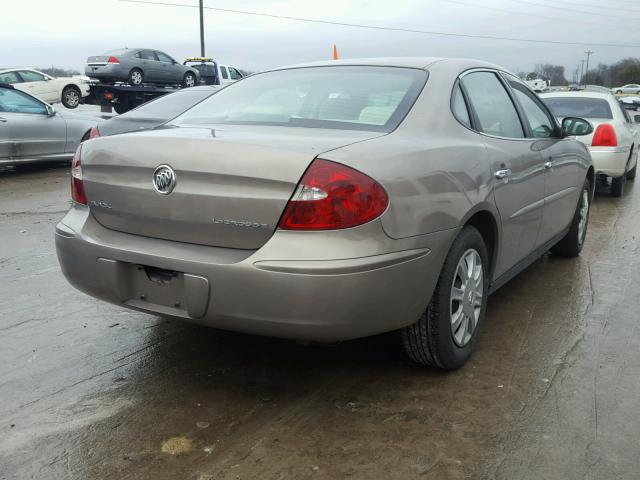 2G4WC552871103153 - 2007 BUICK LACROSSE C TAN photo 4