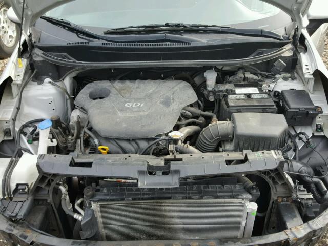 KNADM5A36C6088739 - 2012 KIA RIO LX Արծաթագույն լուսանկար 7