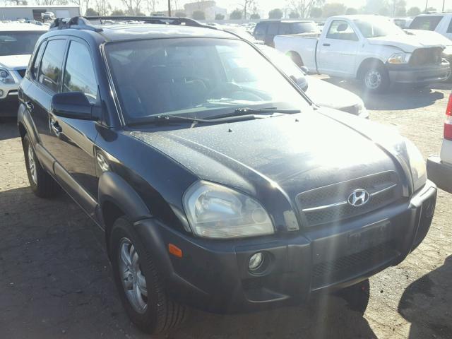 KM8JN12D07U634869 - 2007 HYUNDAI TUCSON SE BLACK photo 1