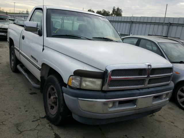 1B7HC16Z0TS514977 - 1996 DODGE RAM 1500 WHITE photo 1