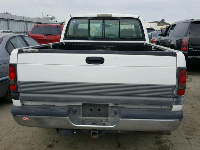 1B7HC16Z0TS514977 - 1996 DODGE RAM 1500 WHITE photo 6