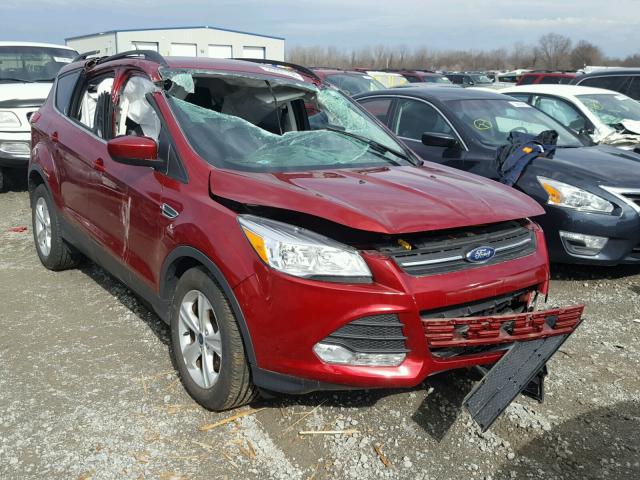 1FMCU9G9XGUB37343 - 2016 FORD ESCAPE SE RED photo 1