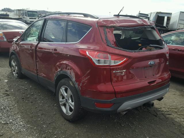 1FMCU9G9XGUB37343 - 2016 FORD ESCAPE SE RED photo 3