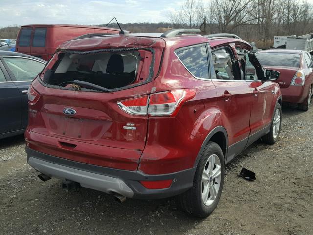 1FMCU9G9XGUB37343 - 2016 FORD ESCAPE SE RED photo 4