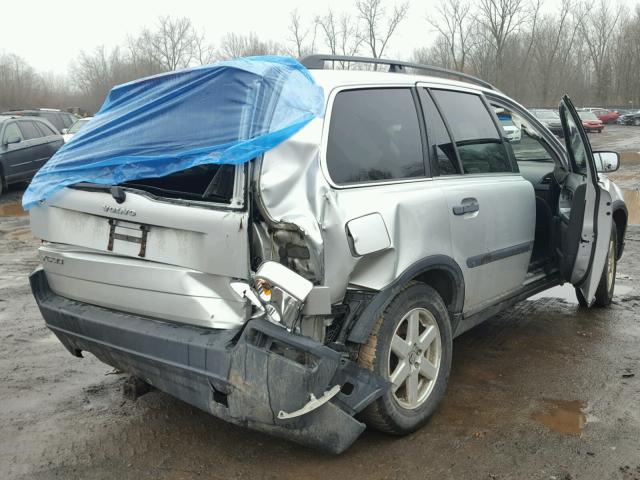 YV4CZ592661224460 - 2006 VOLVO XC90 SILVER photo 4