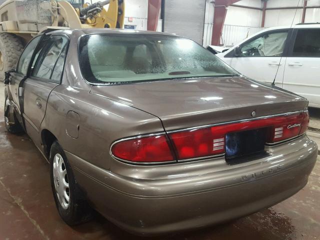 2G4WS52J031279235 - 2003 BUICK CENTURY CU GRAY photo 3