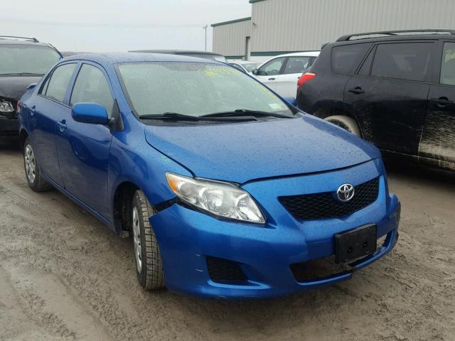 1NXBU4EE8AZ171870 - 2010 TOYOTA COROLLA BA BLUE photo 1