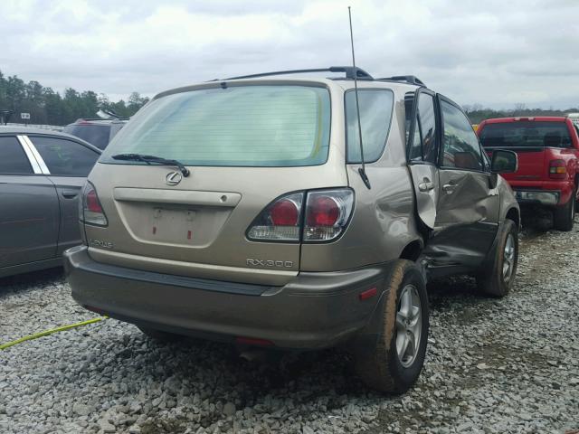 JTJGF10U320149928 - 2002 LEXUS RX 300 TAN photo 4