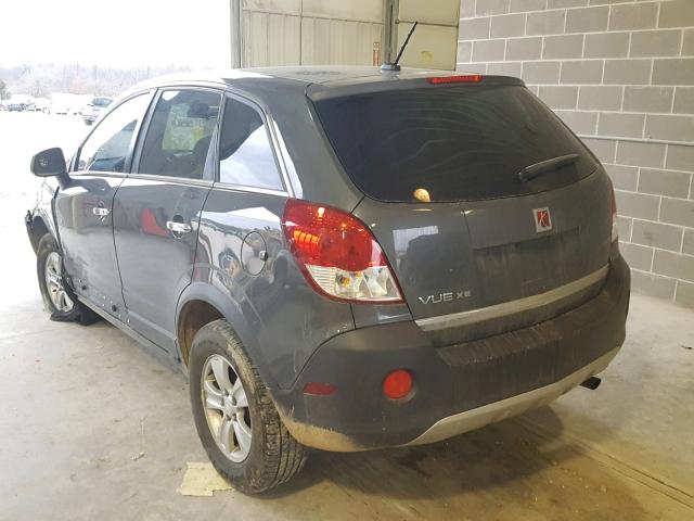 3GSCL33P48S716553 - 2008 SATURN VUE XE GRAY photo 3