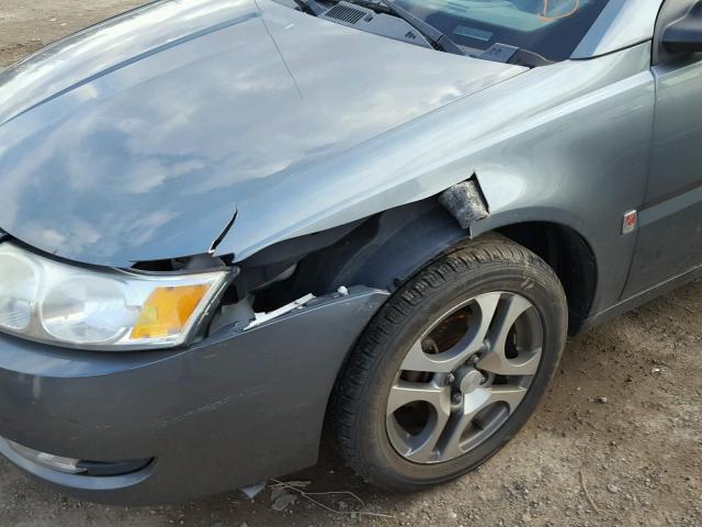 1G8AL52F85Z118806 - 2005 SATURN ION LEVEL 灰色 照片 9