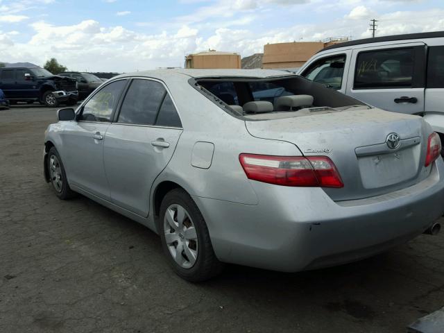 4T1BE46K27U020534 - 2007 TOYOTA CAMRY NEW GRAY photo 3