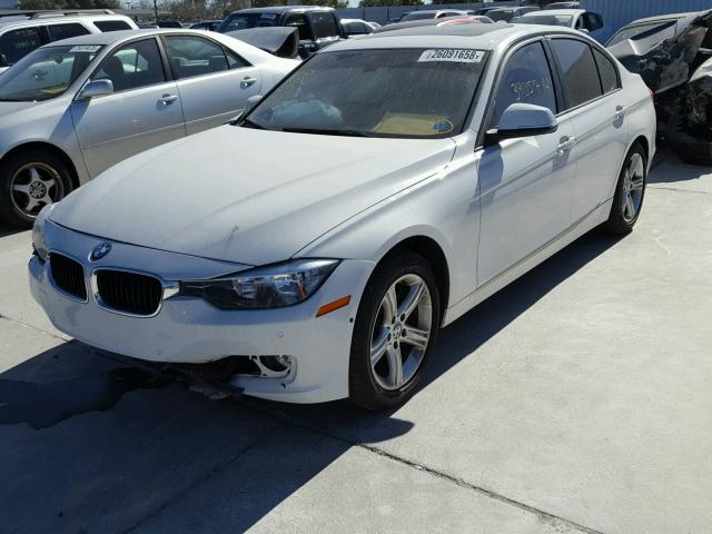 WBA3C1C57EK115852 - 2014 BMW 328 I SULE WHITE photo 2