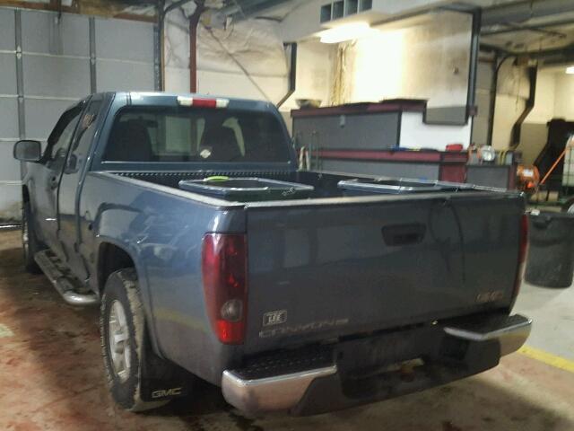 1GTDT199178104797 - 2007 GMC CANYON BLUE photo 3