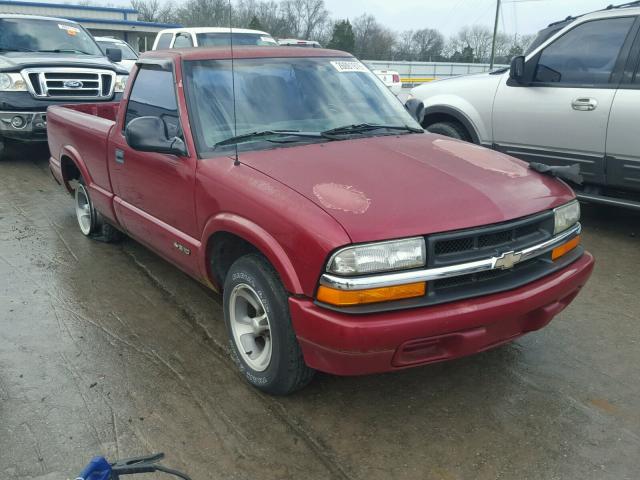 1GCCS1446WK108744 - 1998 CHEVROLET S TRUCK S1 MAROON photo 1