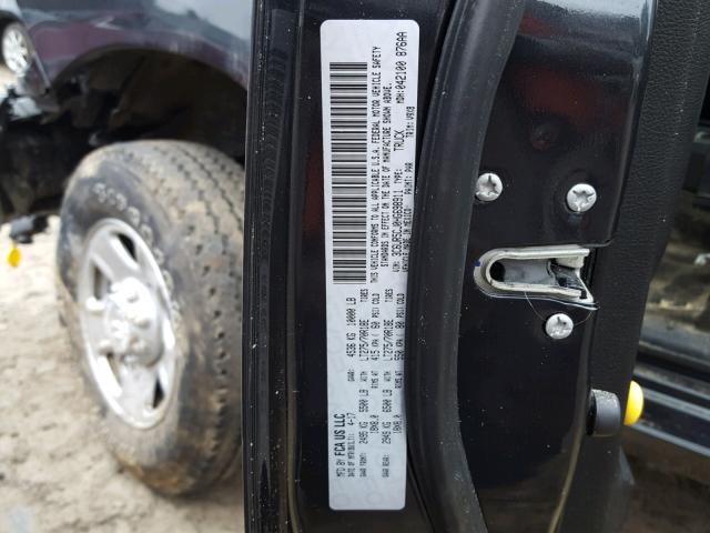 3C6UR5CJ0HG698911 - 2017 RAM 2500 ST CHARCOAL photo 10