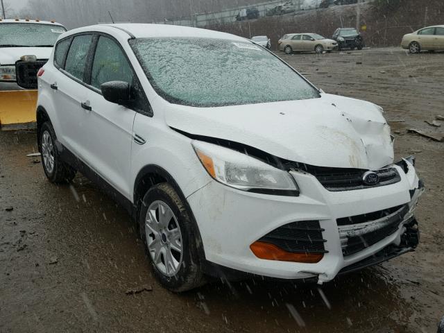 1FMCU0F76GUC54252 - 2016 FORD ESCAPE S WHITE photo 1