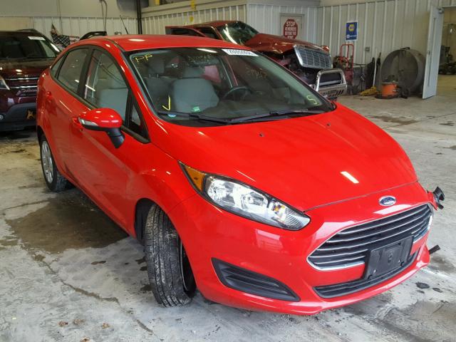 3FADP4BJ9EM234982 - 2014 FORD FIESTA SE RED photo 1