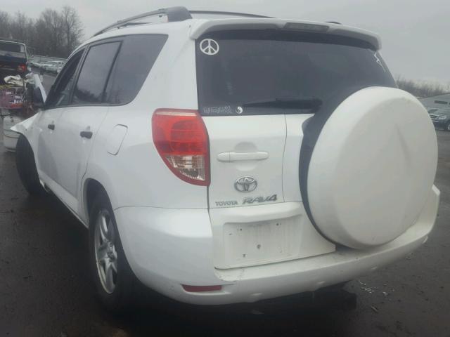 JTMBK33V385062079 - 2008 TOYOTA RAV4 WHITE photo 3