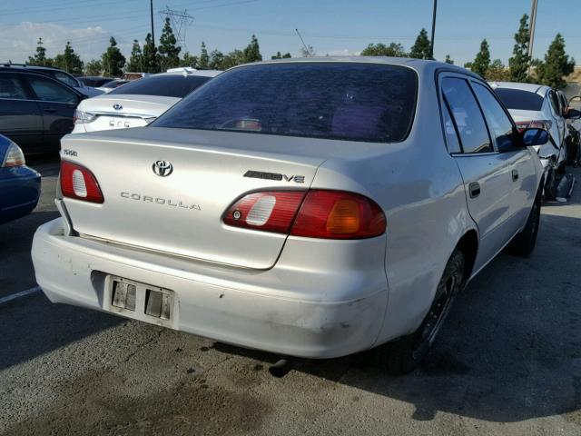 1NXBR12E9YZ369307 - 2000 TOYOTA COROLLA VE GRAY photo 4