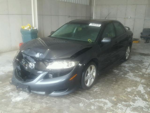 1YVHP80C555M40971 - 2005 MAZDA 6 I GRAY photo 2