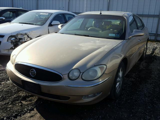 2G4WD532251350875 - 2005 BUICK LACROSSE C TAN photo 2