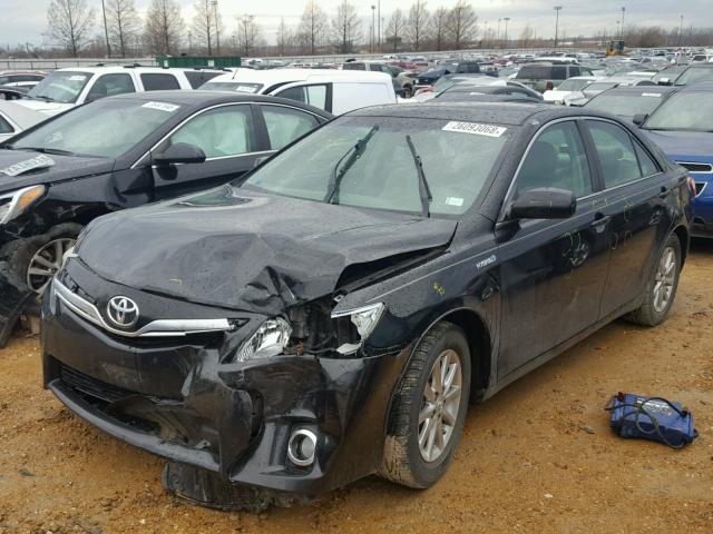 4T1BB3EK9AU125003 - 2010 TOYOTA CAMRY HYBR BLACK photo 9