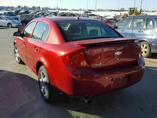 1G1AC5F59A7217849 - 2010 CHEVROLET COBALT 1LT RED photo 3