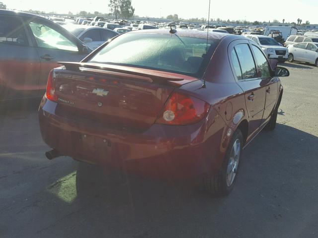 1G1AC5F59A7217849 - 2010 CHEVROLET COBALT 1LT RED photo 4