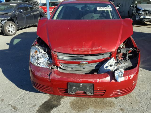 1G1AC5F59A7217849 - 2010 CHEVROLET COBALT 1LT RED photo 7