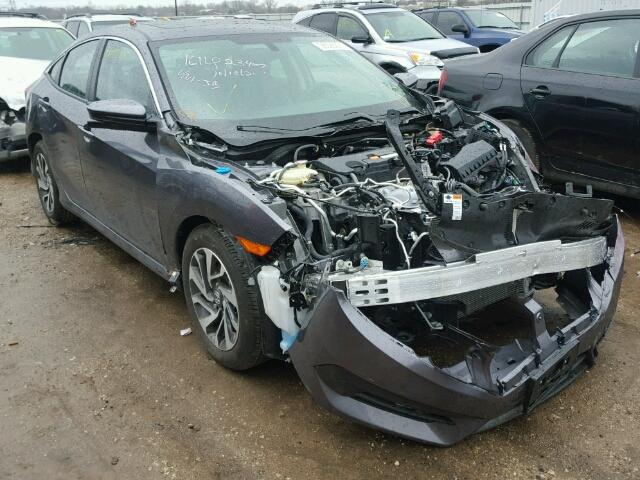 19XFC2F72GE059392 - 2016 HONDA CIVIC EX GRAY photo 1