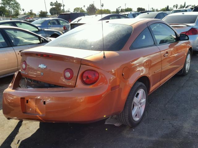 1G1AL15F577222316 - 2007 CHEVROLET COBALT LT ORANGE photo 4