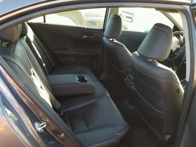 1HGCR2F82FA249335 - 2015 HONDA ACCORD EXL GRAY photo 6