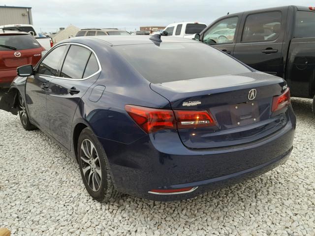 19UUB1F53GA006515 - 2016 ACURA TLX TECH BLUE photo 3