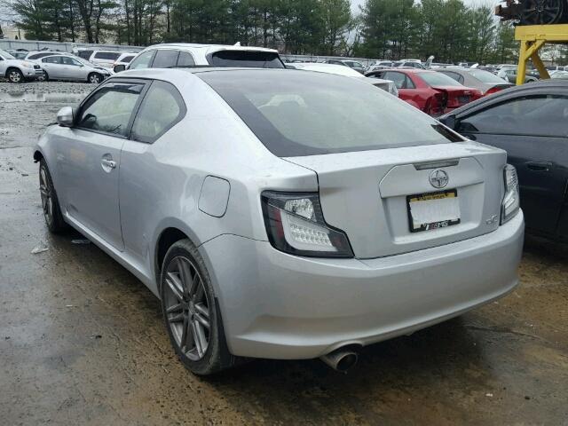 JTKJF5C74D3064791 - 2013 TOYOTA SCION TC 银色 照片 3