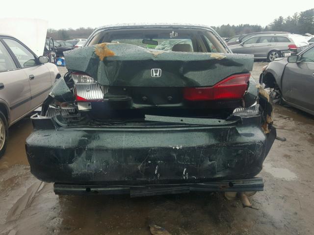 JHMCG6656YC018218 - 2000 HONDA ACCORD LX GREEN photo 9