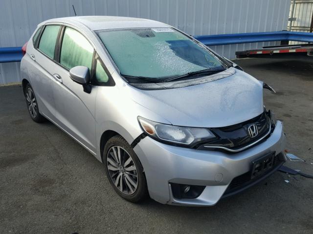 3HGGK5H81FM742981 - 2015 HONDA FIT EX GRAY photo 1