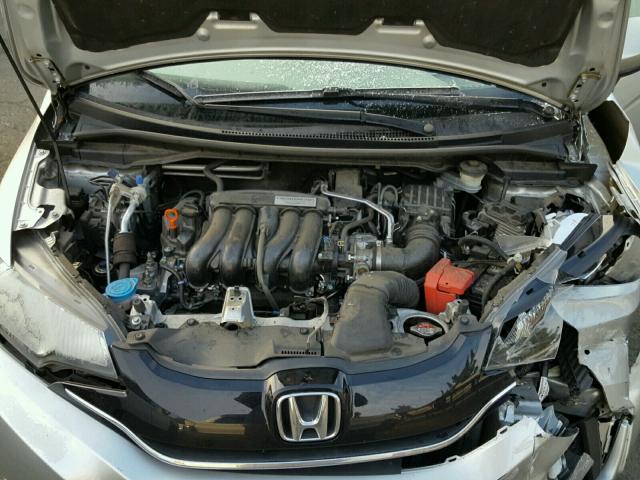 3HGGK5H81FM742981 - 2015 HONDA FIT EX GRAY photo 7