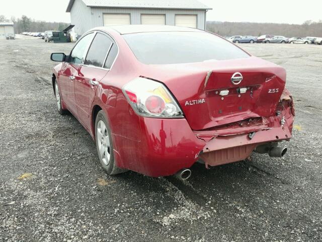 1N4AL21E17C167676 - 2007 NISSAN ALTIMA 2.5 RED photo 3