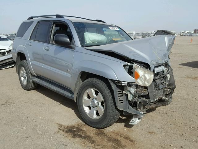 JTEZU14R440025897 - 2004 TOYOTA 4RUNNER SR SILVER photo 1