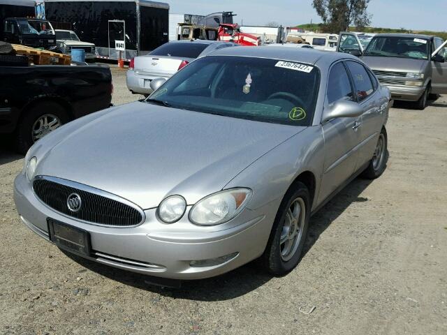 2G4WC582X61216192 - 2006 BUICK LACROSSE C SILVER photo 2