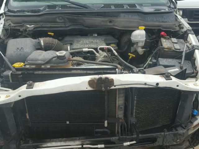 3D7KU28D23G800613 - 2003 DODGE RAM 2500 S WHITE photo 7