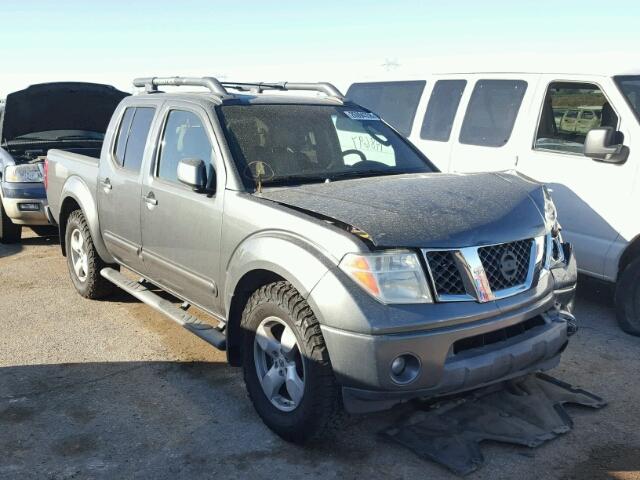 1N6AD07U26C451081 - 2006 NISSAN FRONTIER C CHARCOAL photo 1