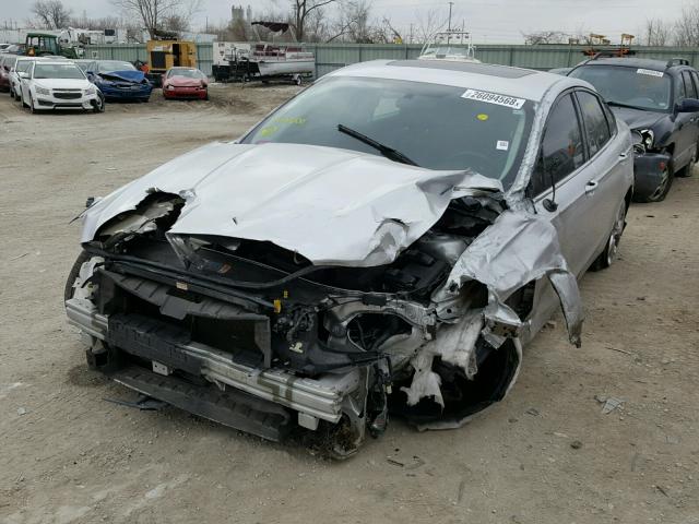 3FA6P0H79DR296011 - 2013 FORD FUSION SE SILVER photo 2