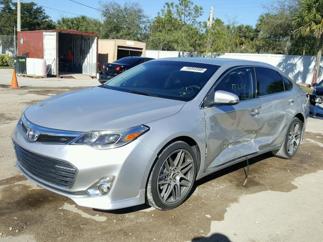 4T1BK1EBXEU082219 - 2014 TOYOTA AVALON BAS SILVER photo 2