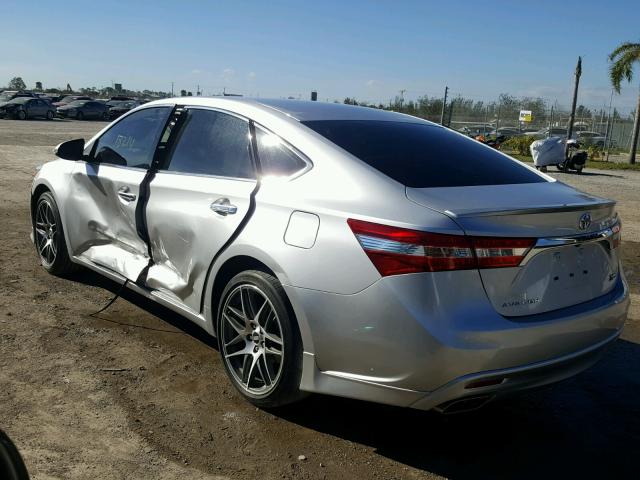4T1BK1EBXEU082219 - 2014 TOYOTA AVALON BAS 银色 照片 3