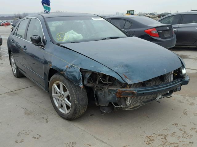 1HGCM66513A054091 - 2003 HONDA ACCORD EX GREEN photo 1