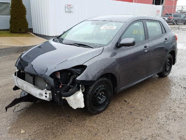 2T1GE40E59C004647 - 2009 TOYOTA COROLLA MA GRAY photo 2